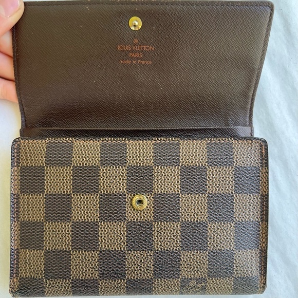 Louis Vuitton Damier Ebene Porte Tresor Etui Papiers Wallet - Picture 6 of 16